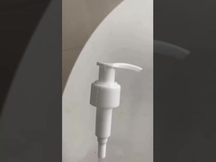 مضخة موزع غسول القفل الأيمن السلس بلاستيك شفاف 24/410 28/410