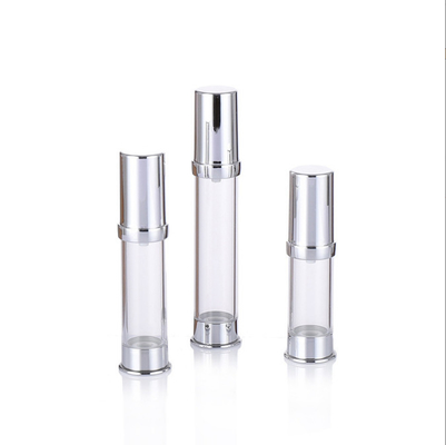 تعبئة مستحضرات التجميل 5ml 10ml 15ml زجاجة بلاستيكية فارغة مضخة لوشن بلا هواء