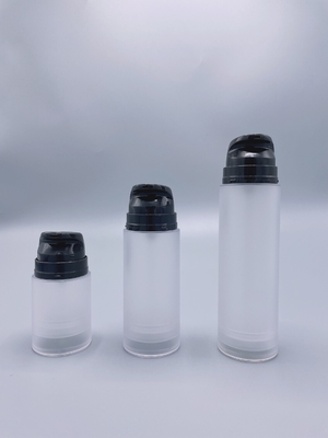 زجاجات مضخة PP Airless برغي معاد تدويره 50 مل 100 مل 150 مل