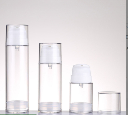 AS قطر 46mm زجاجة الهواء 30ml 50ml 100ml و 150ml زجاجات مستحضرات التجميل بدون هواء