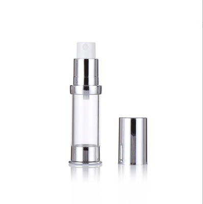 تعبئة مستحضرات التجميل 5ml 10ml 15ml زجاجة بلاستيكية فارغة مضخة لوشن بلا هواء