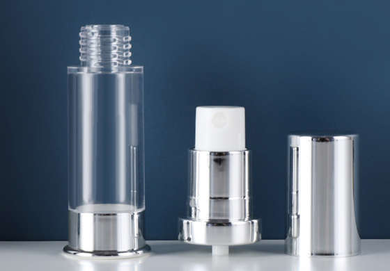 فخامة الفضة 5ml 10ml 15ml الألومنيوم التجميل العناية بالبشرة التعبئة
