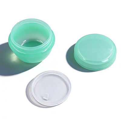 قناني ملونة فاخرة من 5 غرام 10 غرام 15 غرام كريم وجه من البلاستيك قناني تجميل