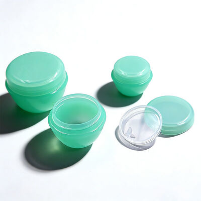 قناني ملونة فاخرة من 5 غرام 10 غرام 15 غرام كريم وجه من البلاستيك قناني تجميل