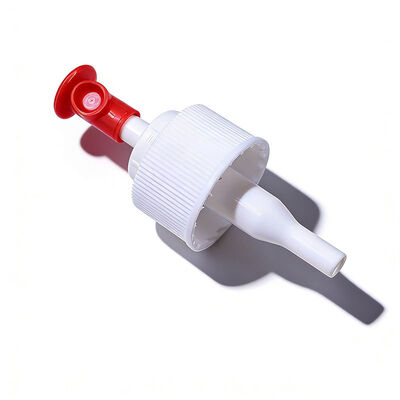 مضخة رذاذ ضبابية رقيقة بلاستيكية لا تتسرب 24 ملم 28 ملم 1 سي سي مع شعار مخصص وقفص ملفوف للزجاجات