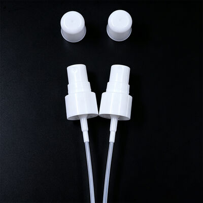 20-410 بخاخ بلاستيك PP دائري نصف غطاء ناعم بجرعة 0.12cc