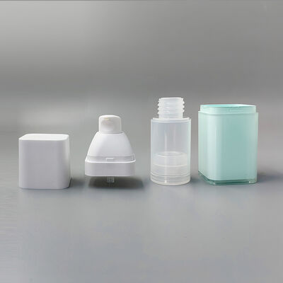 بيع بالجملة المصنع الساخن فاخرة 15ml 30ml 50ml مضخة بلا هواء زجاجة مخصصة عالية الجودة للشامبو العناية الشخصية