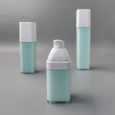 بيع بالجملة المصنع الساخن فاخرة 15ml 30ml 50ml مضخة بلا هواء زجاجة مخصصة عالية الجودة للشامبو العناية الشخصية