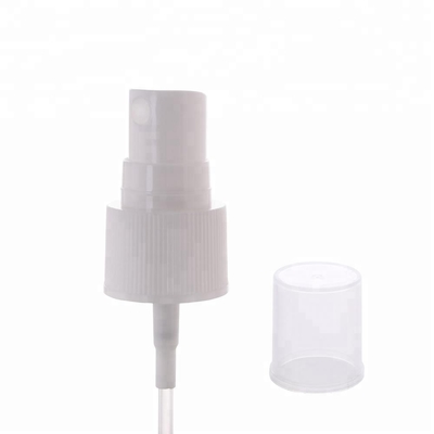 رأس بخاخ ضباب ناعم من البلاستيك الأبيض ، مضخة بخاخ عطر 28/410