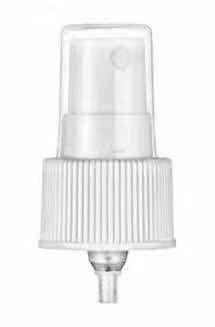 بخاخ رذاذ عطر أسود أبيض 28/410 0.12 مل مادة بلاستيكية PP